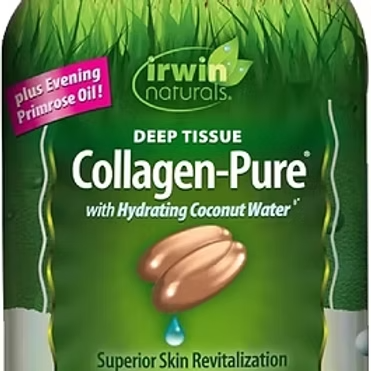 Irwin Naturals Deep Tissue Collagen-Pure - 80 Liquid Softgels