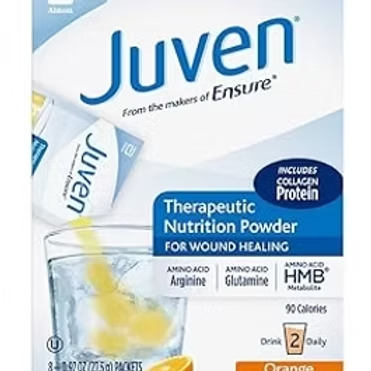 Juven Therapeutic Nutrition Drink Mix Powder for Wound Healing Support, Includes Collagen Protein