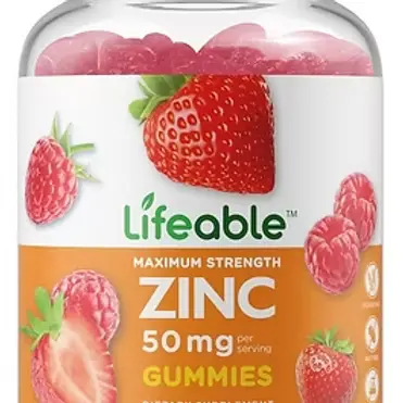 Lifeable Zinc 50mg Gummies