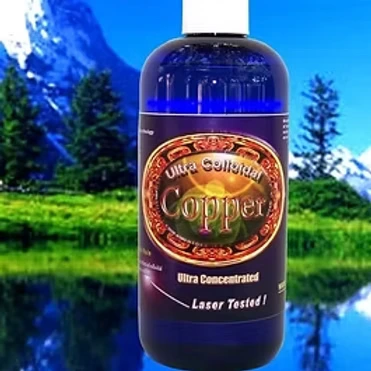 Liquid Copper Supplement - 100 ppm Colloidalal Copper by Silver MTN Minerals -16 oz
