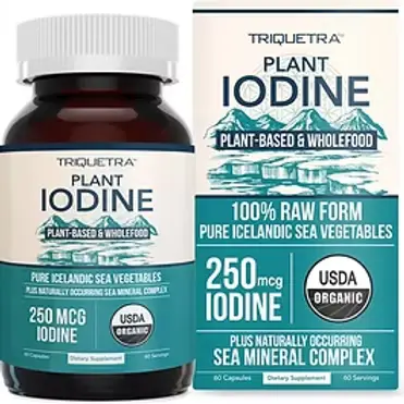 Organic Iodine Supplement from Sea Vegetable Complex