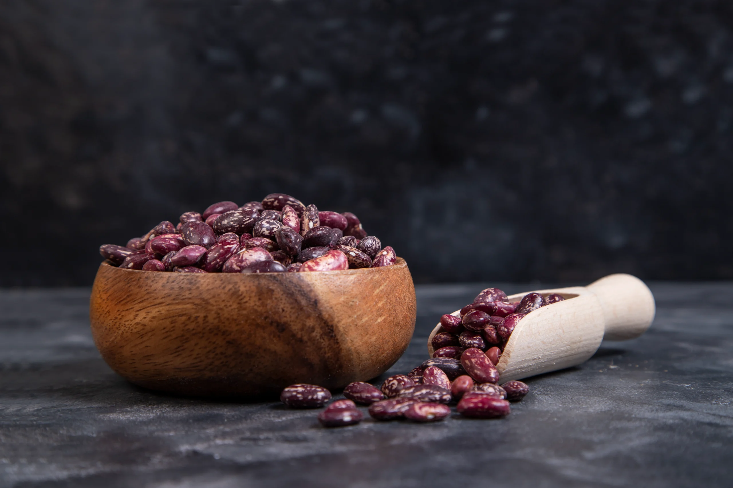 Beans, Dry, Dark Red Kidney (0% moisture)