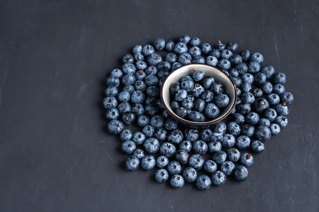 Blueberries, raw