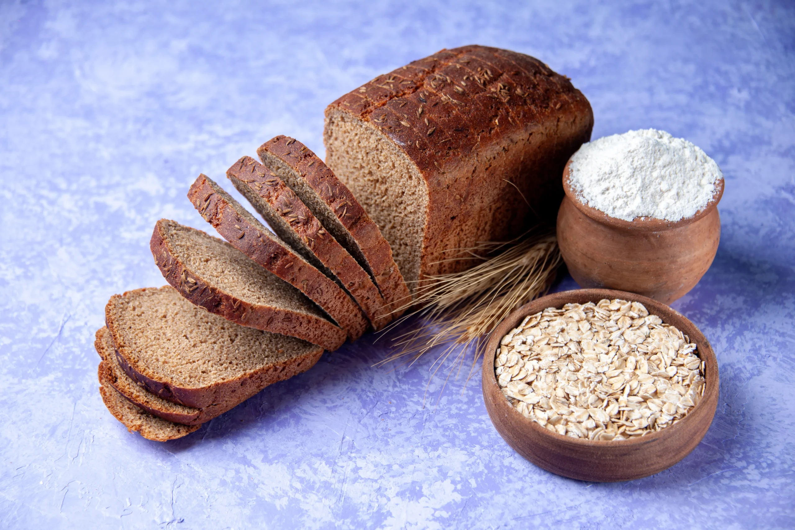 Bread, whole-wheat, commercially prepared