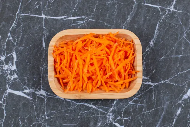 Carrots, frozen, unprepared