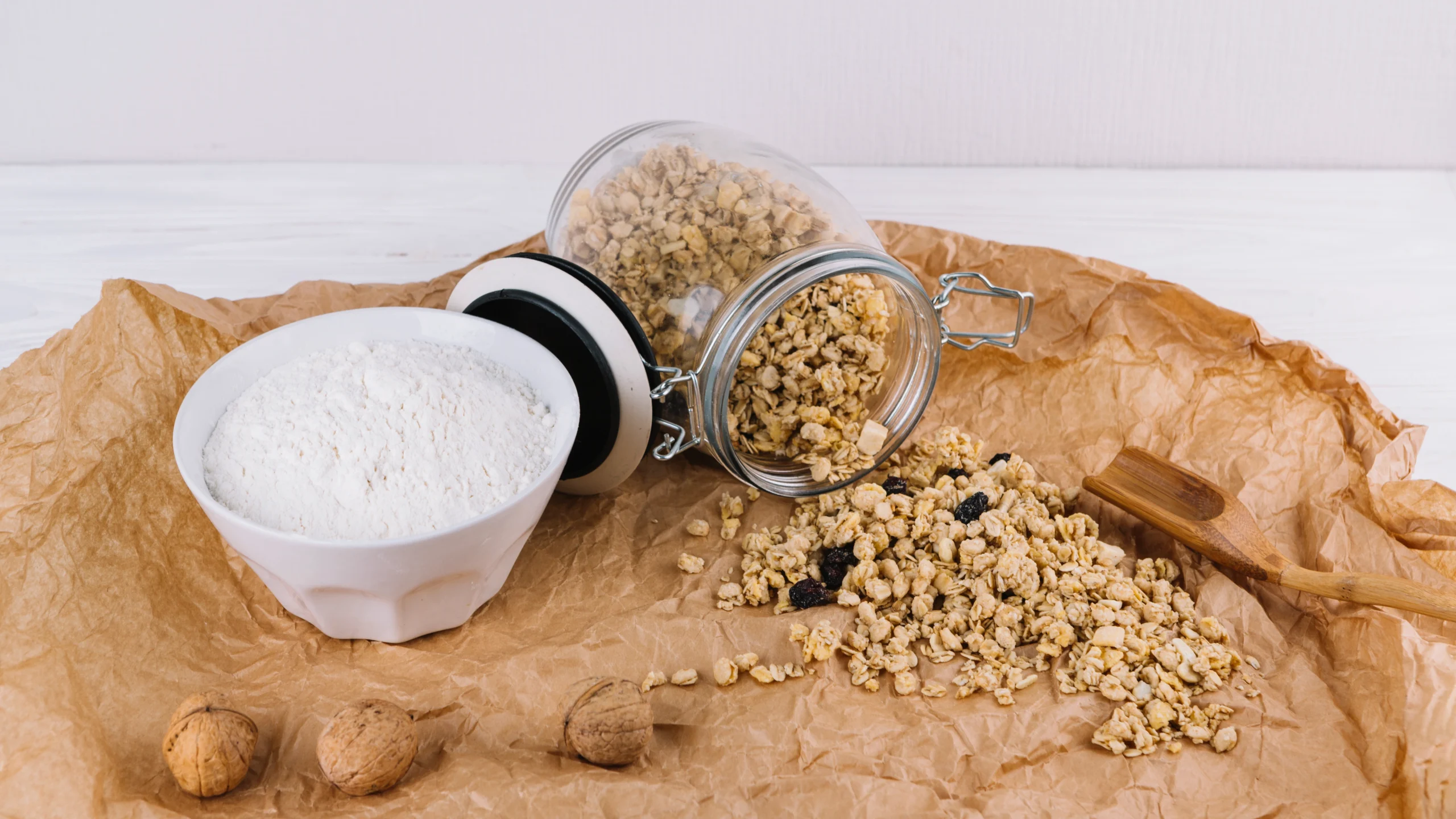 Flour, oat, whole grain