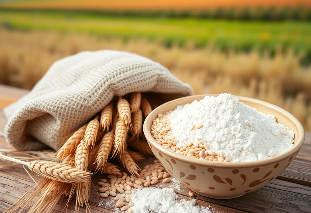 Flour, wheat, all-purpose, unenriched, unbleached