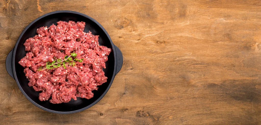 Phytonutrients Beef, ground, 80% lean meat 20% fat, raw