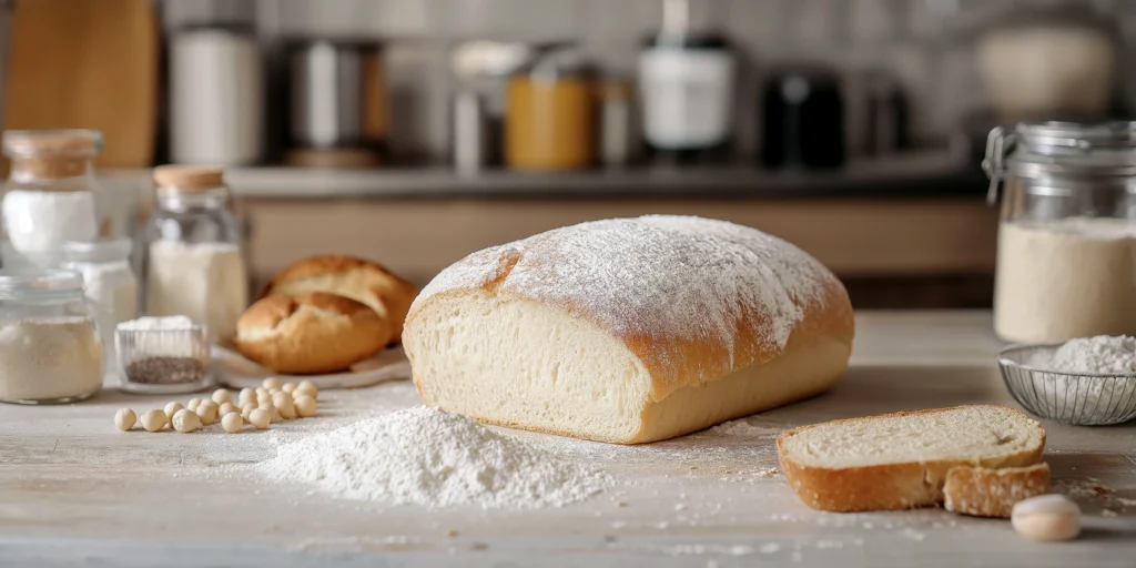 Phytonutrients Flour, bread, white, enriched, unbleached