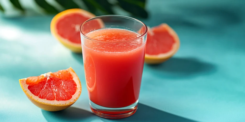 Phytonutrients Grapefruit juice, red, not fortified, not from concentrate, refrigerated