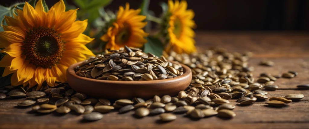 Phytonutrients Seeds, sunflower seed kernels, dry roasted, with salt added