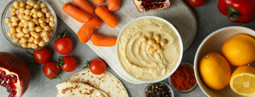 phytonutrients Hummus, commercial
