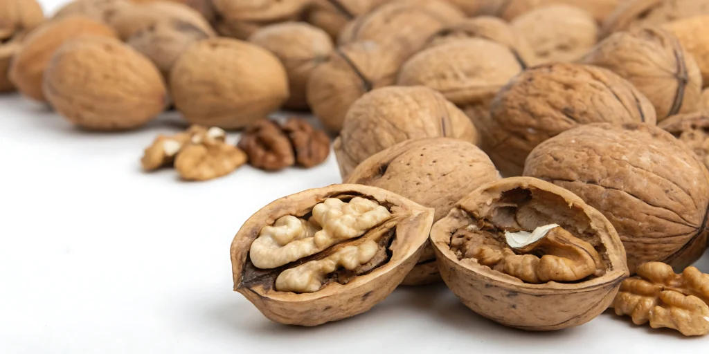 Phytonutrients Nuts, walnuts, English, halves, raw