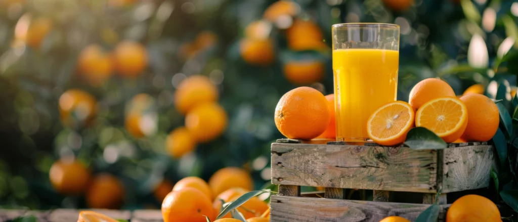 Phytonutrients Orange juice, no pulp, not fortified, from concentrate, refrigerated