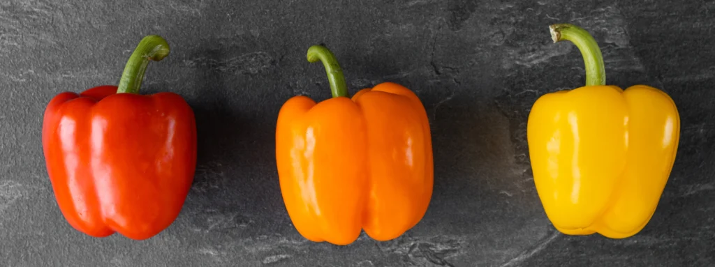 Phytonutrients Peppers, bell, yellow, raw