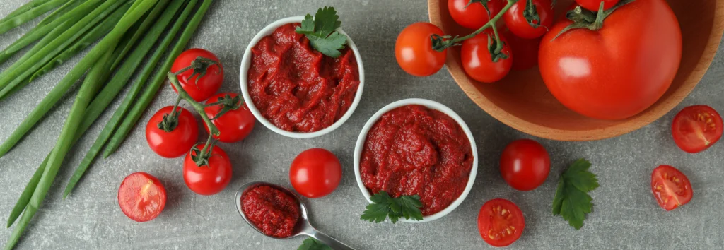Phytonutrients Tomato, paste, canned, without salt added