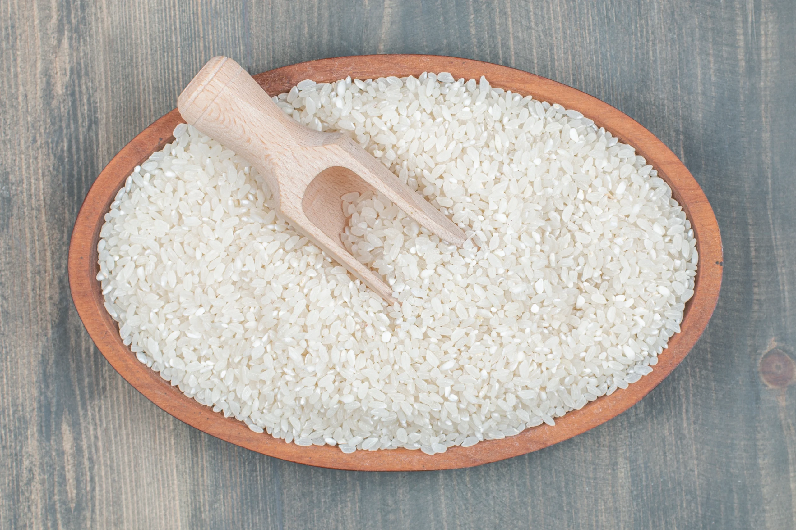Rice, white, long grain, unenriched, raw