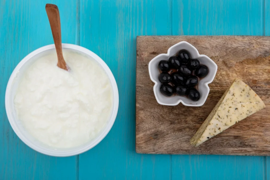 Yogurt, Greek, plain, nonfat